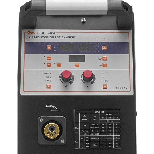 Сварочный полуавтомат TRITON ALUMIG 250P Dpulse Synergic TAMG250PDPSN фото 4 Сварочный полуавтомат TRITON ALUMIG 250P Dpulse Synergic TAMG250PDPSN фото 4