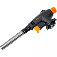 Пьеза зажигалка Профессионал №813 оранжевая, узкое жало 07392