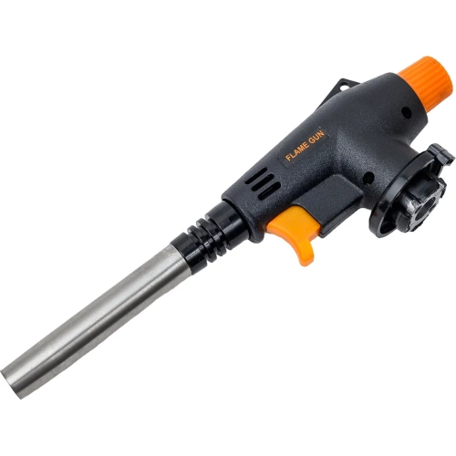 Пьеза зажигалка Профессионал №813 оранжевая, узкое жало 07392 Пьеза зажигалка Профессионал №813 оранжевая, узкое жало 07392