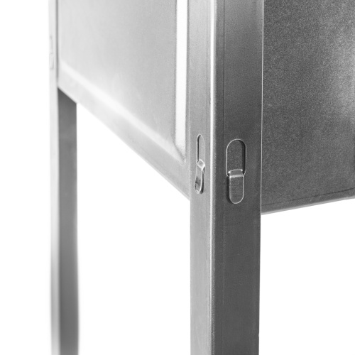 Мангал с ребрами жесткости 700 х 300 х 700 мм, Camping Palisad фото 6