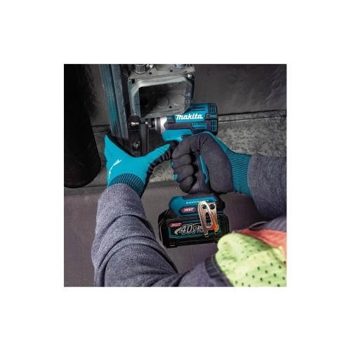 Ударный аккумуляторный шуруповерт Makita XGT BL 40В, XPT, 1/4", 210 Нм, 4+1 Т режим TD003GZ фото 6