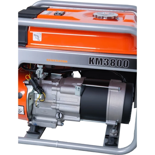 Бензиновый генератор TOR KM3800H 2,5кВт 220В 16л с ручным запуском 1011093 фото 5