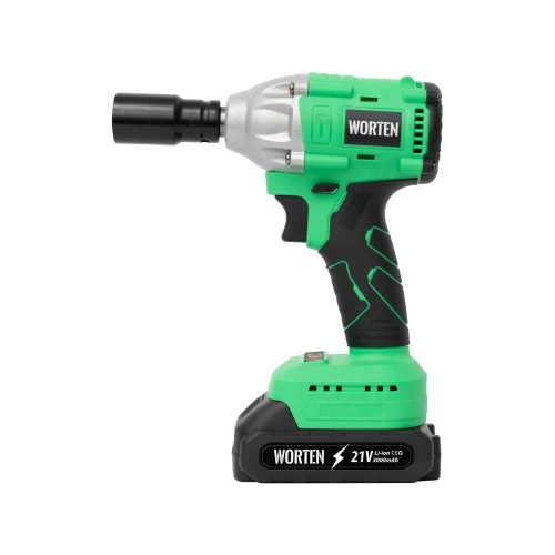 Аккумуляторный бесщеточный гайковерт, WORTEN 21В, 2х3.0 Ач, 350Hm КА-90000331 фото 5