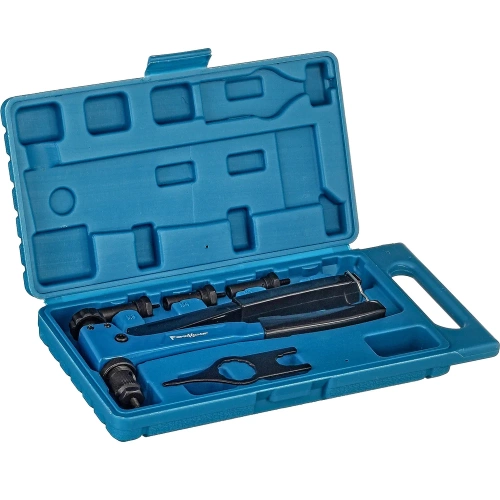 Заклепочник резьбовой РемоКолор 250 мм, литой корпус, насадки M3, M4, M5, M6, кейс, (шт.) 26-0-003 фото 5 Заклепочник резьбовой РемоКолор 250 мм, литой корпус, насадки M3, M4, M5, M6, кейс, (шт.) 26-0-003 фото 5