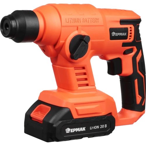 Перфоратор аккумуляторный ЕРМАК 20В 2АЧ, 1.50 Дж 691-059 Перфоратор аккумуляторный ЕРМАК 20В 2АЧ, 1.50 Дж 691-059