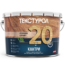 Средство для защиты и декора древесины Текстурол Кантри белый база С 9 л