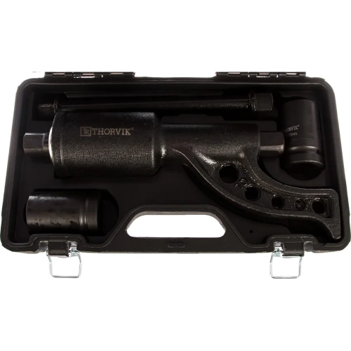Ручной механический удлиненный гайковерт 3800 Нм и головки торцевые 32 мм, 33 мм Thorvik LSW3 52754  052754 фото 6