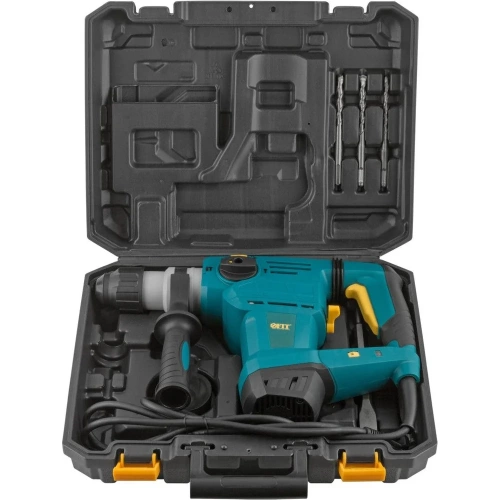 Демонтажный перфоратор FIT 3 режима, SDS-plus, БС щеток, кейс 80117 фото 4 Демонтажный перфоратор FIT 3 режима, SDS-plus, БС щеток, кейс 80117 фото 4