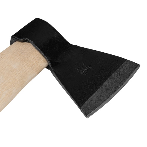 Топор кованный, в сборе, 1340/1700 г, деревянное топорище, 500 мм, А2 фото 3