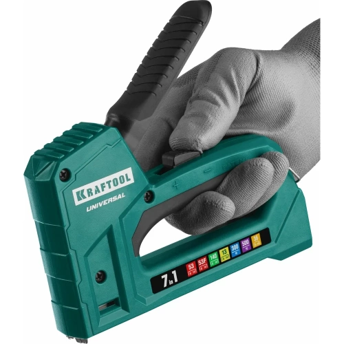 Cтеплер тип 53 (6-14мм)/140 (8-14 мм)/13/ 53F/36/500 KRAFTOOL Universal  31524 фото 4