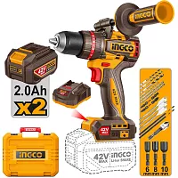 Бесщеточный ударный шуруповерт INGCO 42В 99Нм (5) INDUSTRIAL CIDLI429982