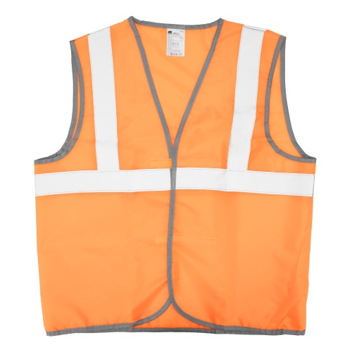Жилет сигнальный, оранжевый, размер XL Сибртех фото 6