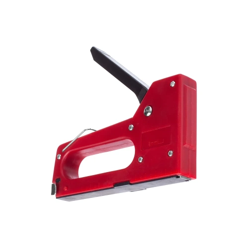 Скобозабивной степлер РемоКолор пластиковый корпус и рукоятка, с рессорным механ., 6-8 мм, 25-0-000 фото 3