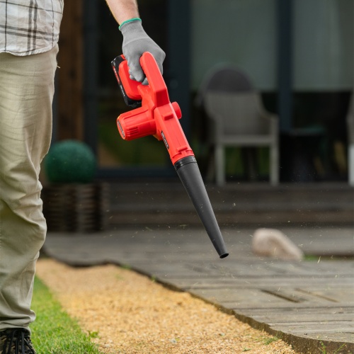 Воздуходувка-пылесос акк. портативная, LB-185, 35 м/с, 170 м3/ч, Li-Ion, 20 В MTX фото 44