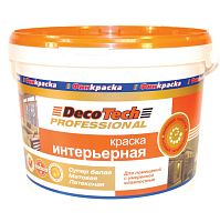 Краска интерьерная DecoTech Professional база A 10 л