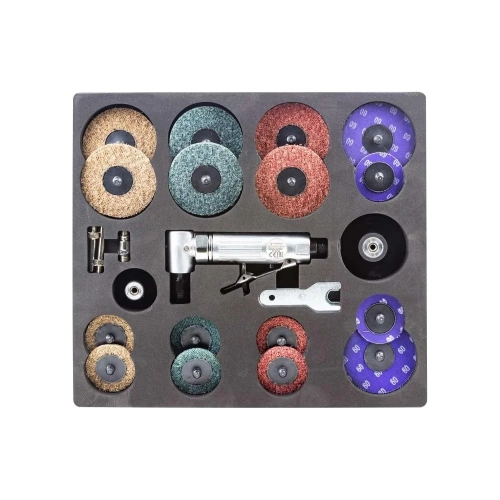 Пневмозачистная машинка с комплектом аксессуаров Forsage F-ST-7733MK(51976) фото 8 Пневмозачистная машинка с комплектом аксессуаров Forsage F-ST-7733MK(51976) фото 8