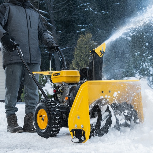 Бензиновая снегоуборочная машина SB 560, 212 cc, ручной старт Denzel фото 27