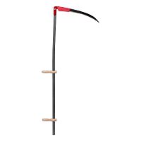 Набор косца "Косарь М" №6, коса "Сайга Люкс" 600 мм, металлическое косовище, Арти, Россия