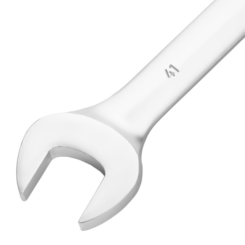 Ключ комбинированный 41мм, никелированный Сибртех фото 3