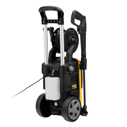 Моечная машина высокого давления R-180D, 2200 Вт, 180 бар, 380 л/ч, с барабаном Denzel фото 4 Моечная машина высокого давления R-180D, 2200 Вт, 180 бар, 380 л/ч, с барабаном Denzel фото 4