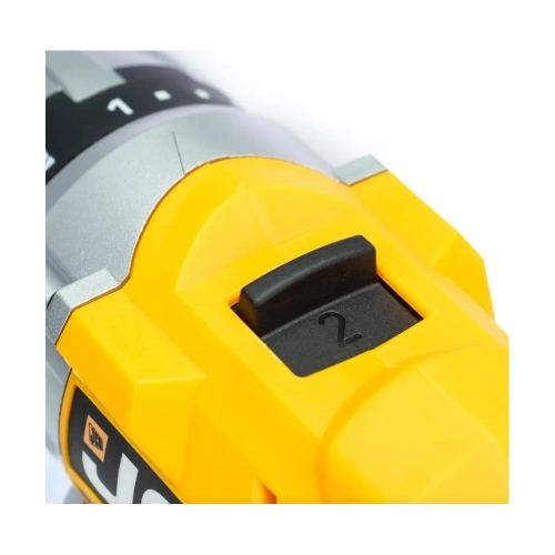 Дрель-шуруповерт JCB аккумуляторная (-18DD-B-E) 18V, max 45Nm в комплекте с зарядным устройством (-18VFC-E) 2.4A и батареей аккум(-20LI-E) 2.0AH JCB-18DD-2X-E(57237) фото 11