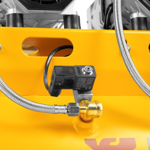 Компрессор безмасляный, малошумный DLS 1800/100,1800 Вт, 3x600, 100 л, 345 л/мин Denzel фото 13