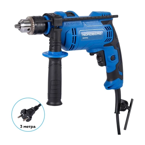 Дрель ударная NORDBERG максимальный диаметр сверла 13мм, 850Вт NE010Q
