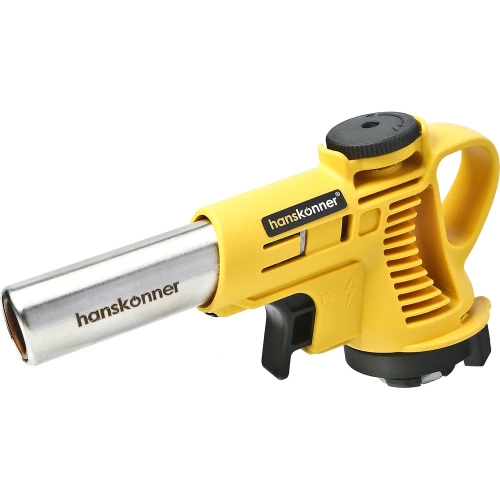 Горелка газовая Hanskonner пьезоподжиг, керамика в сопле, защита от вспышек HK5015-KL-02 Горелка газовая Hanskonner пьезоподжиг, керамика в сопле, защита от вспышек HK5015-KL-02