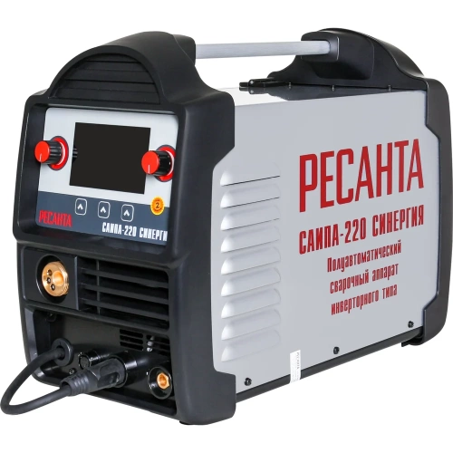 Сварочный полуавтомат Ресанта САИПА-220 СИНЕРГИЯ /MIG/MAG/ 65/75 фото 6