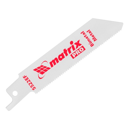 Полотна по металлу для сабельной пилы S522EF 75/1.4 мм, Bimetal, 2 шт, Pro Matrix фото 2