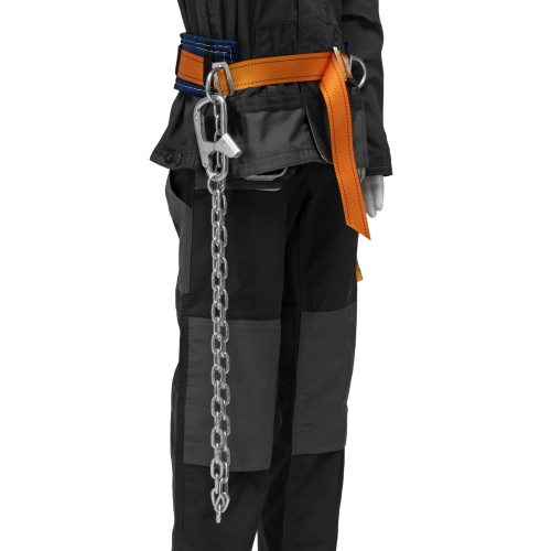 Удерживающая привязь УП I, безлямочная, строп из стальной цепи модель Г Сибртех фото 2