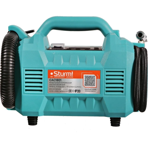 Аккумуляторный инструмент Sturm CAC1801 фото 9 Аккумуляторный инструмент Sturm CAC1801 фото 9