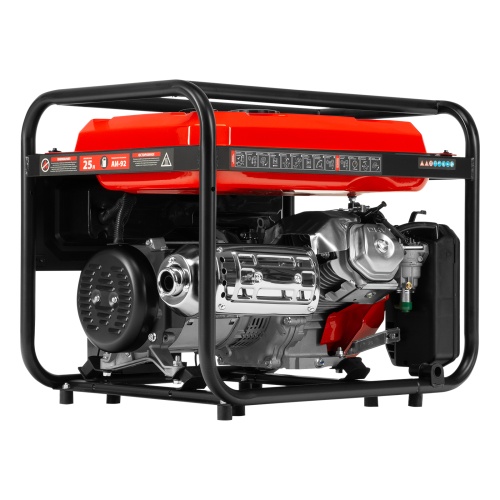 Генератор бензиновый RS-7000E, 6 кВт, 230В, электростартер MTX фото 43