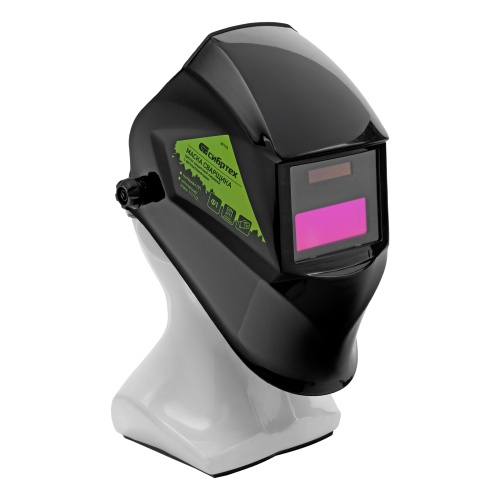 Щиток защитный лицевой (маска сварщика) с автозатемнением Ф1, пакет Сибртех фото 2