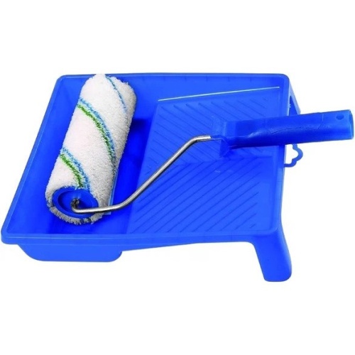 Набор малярный валик 180 мм и кювета для краски 245х310 мм Набор малярный валик 180 мм и кювета для краски 245х310 мм