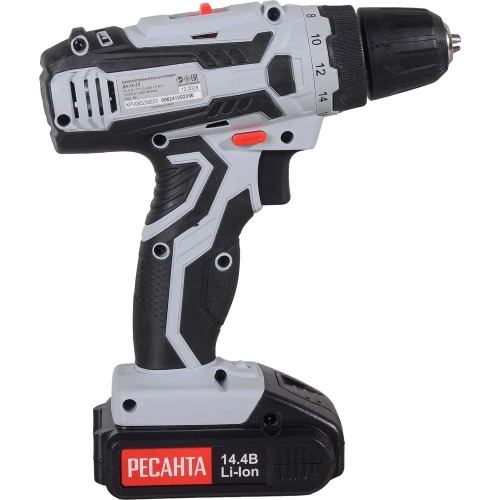 Аккумуляторная дрель-шуруповерт Ресанта ДА-14-2Л 75/14/3 фото 6 Аккумуляторная дрель-шуруповерт Ресанта ДА-14-2Л 75/14/3 фото 6