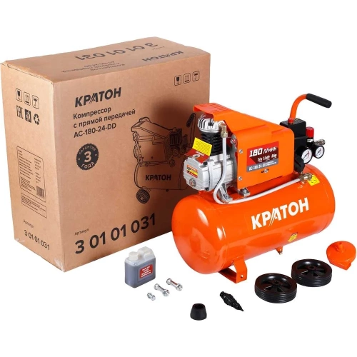 Компрессор с прямой передачей Кратон AC-180-24-DD 3 01 01 031 фото 10
