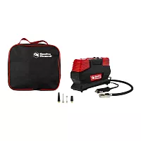 Компрессор автомобильный QUATTRO ELEMENTI Smart 55 (12 Вольт, 170 Вт, 10 бар, 55 л/мин, фонарь, сумка) 921-206