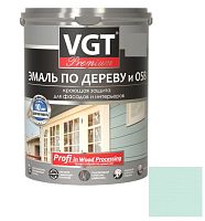 Эмаль по дереву VGT Профи дымчато-голубая 1 кг