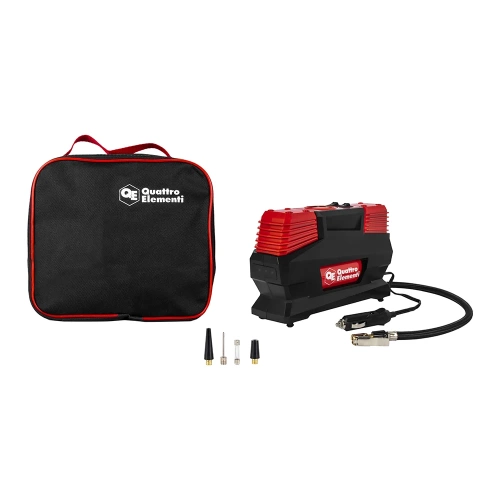 Компрессор автомобильный QUATTRO ELEMENTI Smart 55 (12 Вольт, 170 Вт, 10 бар, 55 л/мин, фонарь, сумка) 921-206 Компрессор автомобильный QUATTRO ELEMENTI Smart 55 (12 Вольт, 170 Вт, 10 бар, 55 л/мин, фонарь, сумка) 921-206