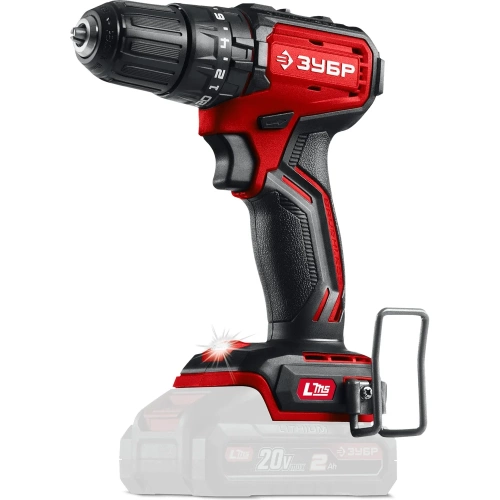 Бесщеточная ударная дрель-шуруповерт ЗУБР 20 В, 45 Н·м, без АКБ (LMS) ДБУ-45 Бесщеточная ударная дрель-шуруповерт ЗУБР 20 В, 45 Н·м, без АКБ (LMS) ДБУ-45