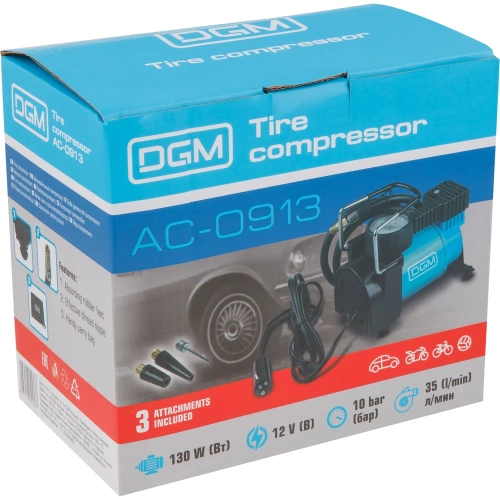 Автомобильный компрессор DGM AC-0913 фото 6