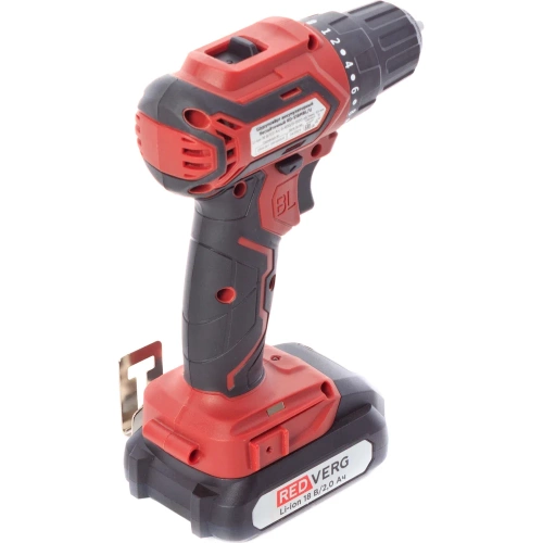 Аккумуляторный бесщеточный шуруповерт REDVERG RD-S18MBL/U 6679856 фото 6 Аккумуляторный бесщеточный шуруповерт REDVERG RD-S18MBL/U 6679856 фото 6