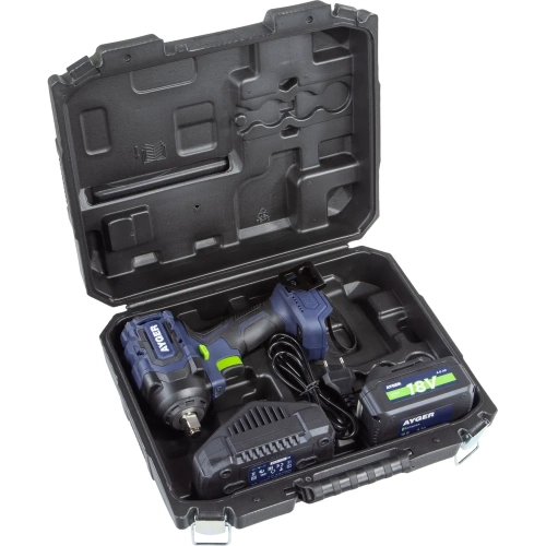 Гайковерт аккумуляторный бесщеточный AYGER APW18/550 фото 7