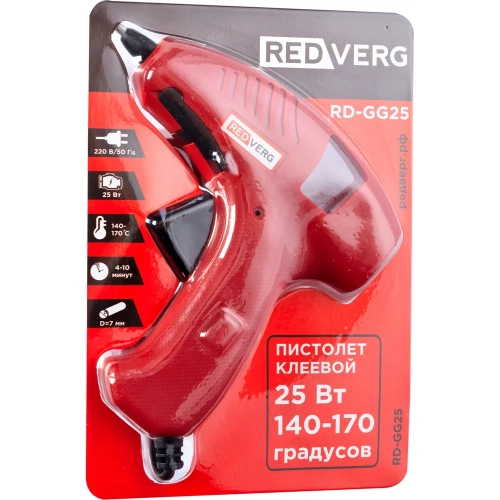 Клеевой пистолет REDVERG RD-GG25 6674729 фото 4