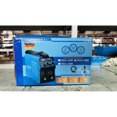 Инвертор ТД Техник E.W.G. REAL- 280М 60%ПН 280A, форсаж дуги, цифровое табло, электрододержатель, клемма масса, кабель 48 фото 8 Инвертор ТД Техник E.W.G. REAL- 280М 60%ПН 280A, форсаж дуги, цифровое табло, электрододержатель, клемма масса, кабель 48 фото 8