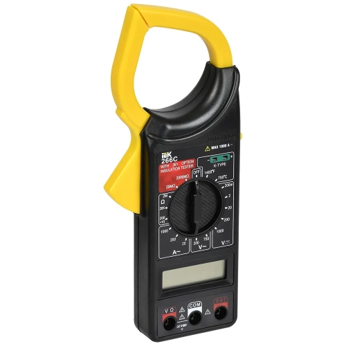 Токоизмерительные клещи IEK Expert 266C TCM-1C-266 278507 Токоизмерительные клещи IEK Expert 266C TCM-1C-266 278507