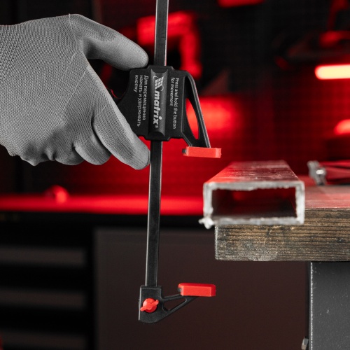 Струбцина универсальная, быстрозажимная, F-образная, 450 х 565 х 45 мм, пластиковый корпус Matrix фото 11