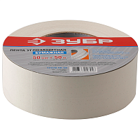 Лента углозащитная бумажная Зубр Мастер 12470-50-50 50х5000 мм