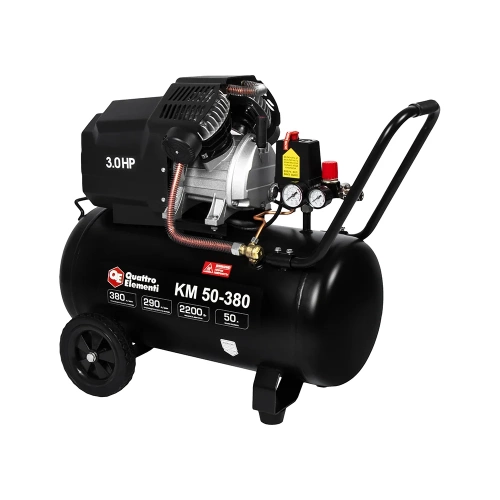 Поршневой масляный компрессор QUATTRO ELEMENTI KM 50-380 248-504 фото 4